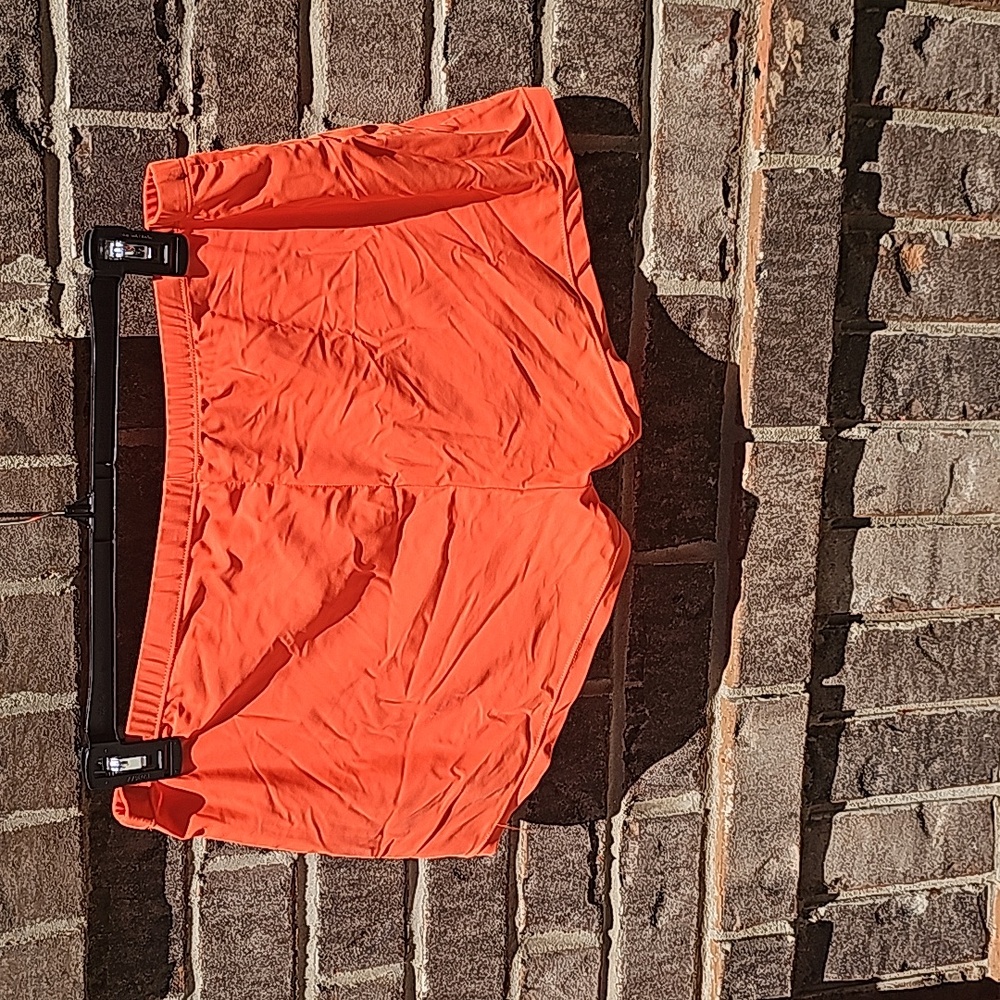 Orange Tropical Swim Short Tank Top Tankini Boy Short Bathing Suit Set XXL - Picture 9 of 13